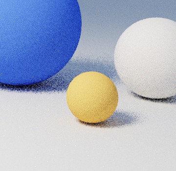 The corner at 4 samples per pixel